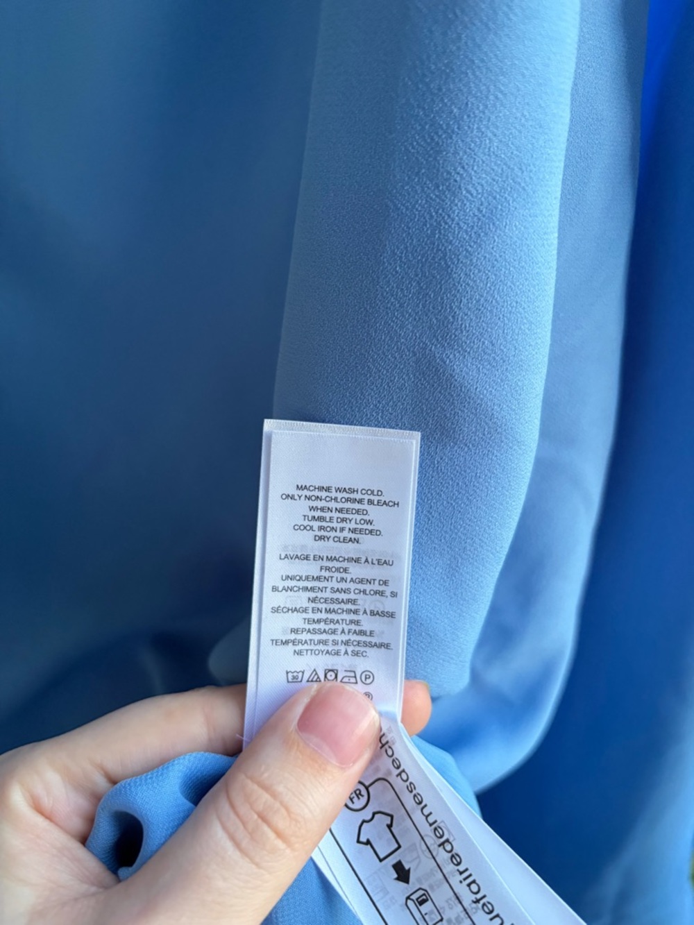 🆕✨ Lauren Ralph Lauren Blue Mini Dress Elegant Cocktail Party Bridal Size 6 - Picture 17 of 17
